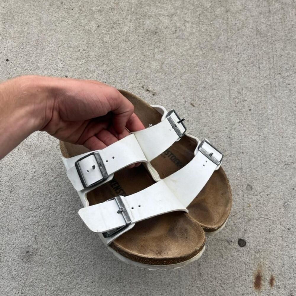 Birkenstock Arizona Sandals Y2K White